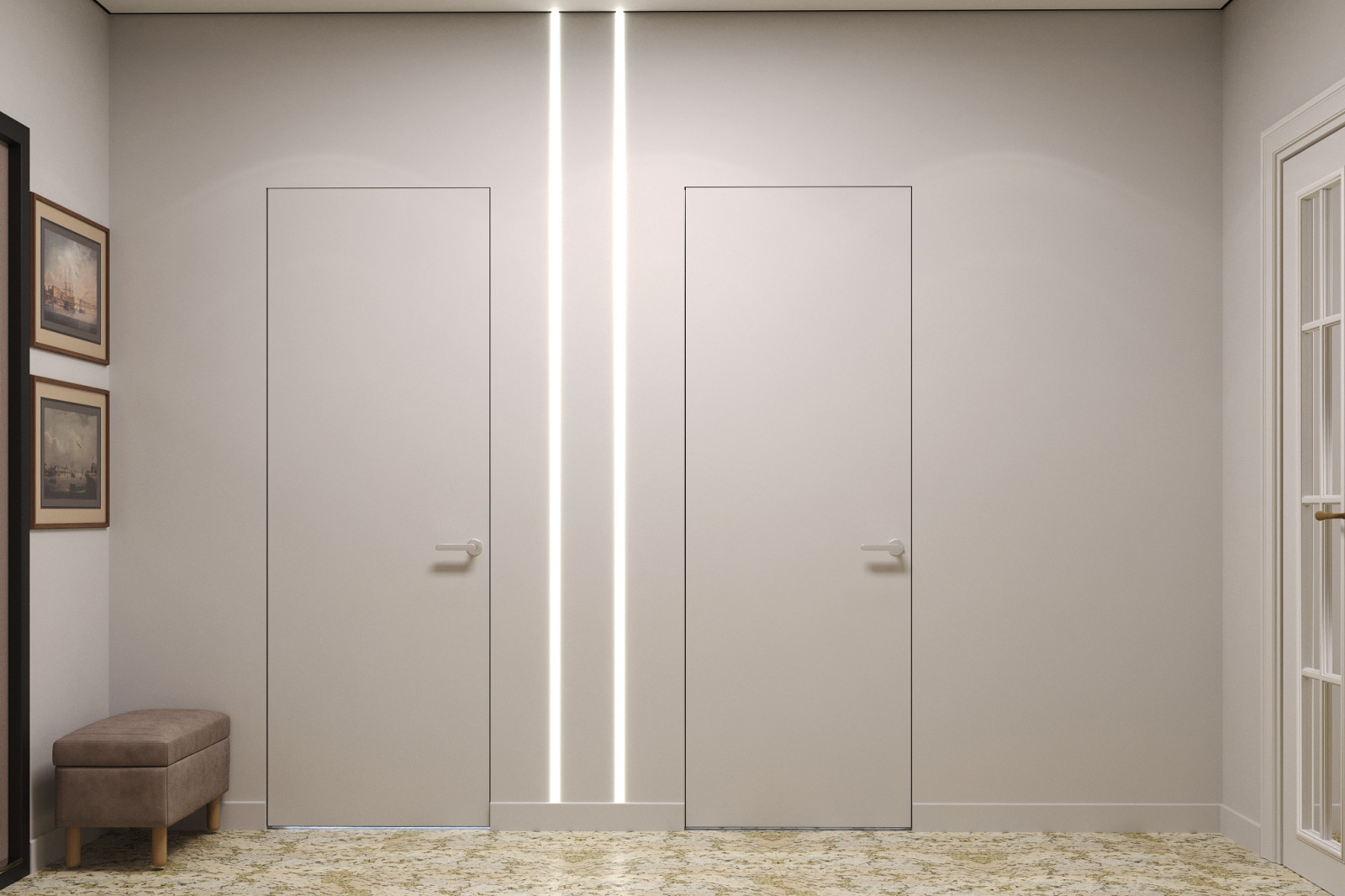 Квартира в Челябинске в стиле "неоклассика"