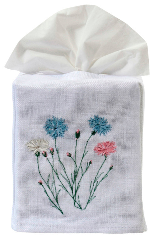 Tissue Box Cover, Wildflowers