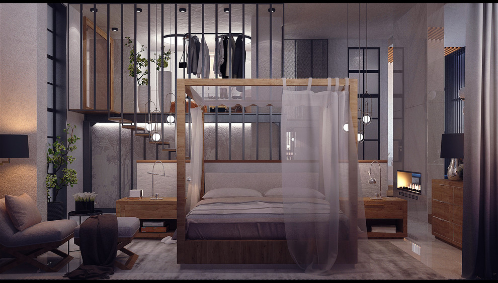 Пентхаус в стиле лофт