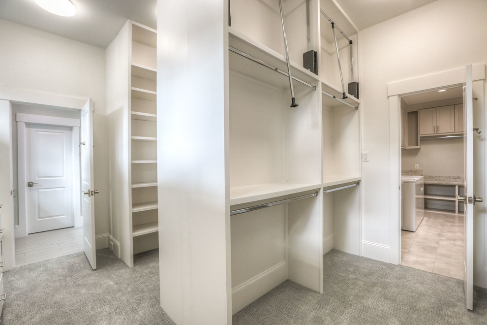 Closet - large transitional closet idea in Orlando
