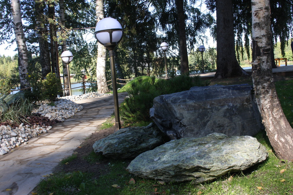 Каменные отсыпки и рокарий