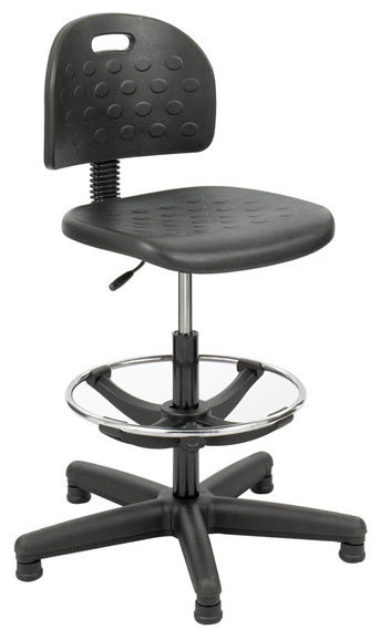 Safco Economy Workbench Drafting Chair In Black