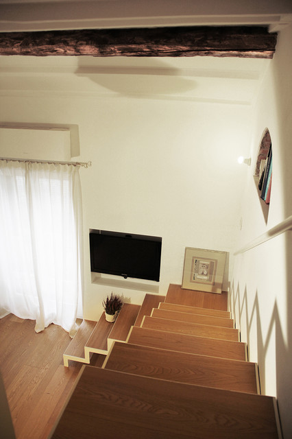 Monolocale Forcella contemporary-staircase
