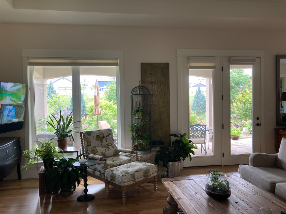 drapes over patio doors