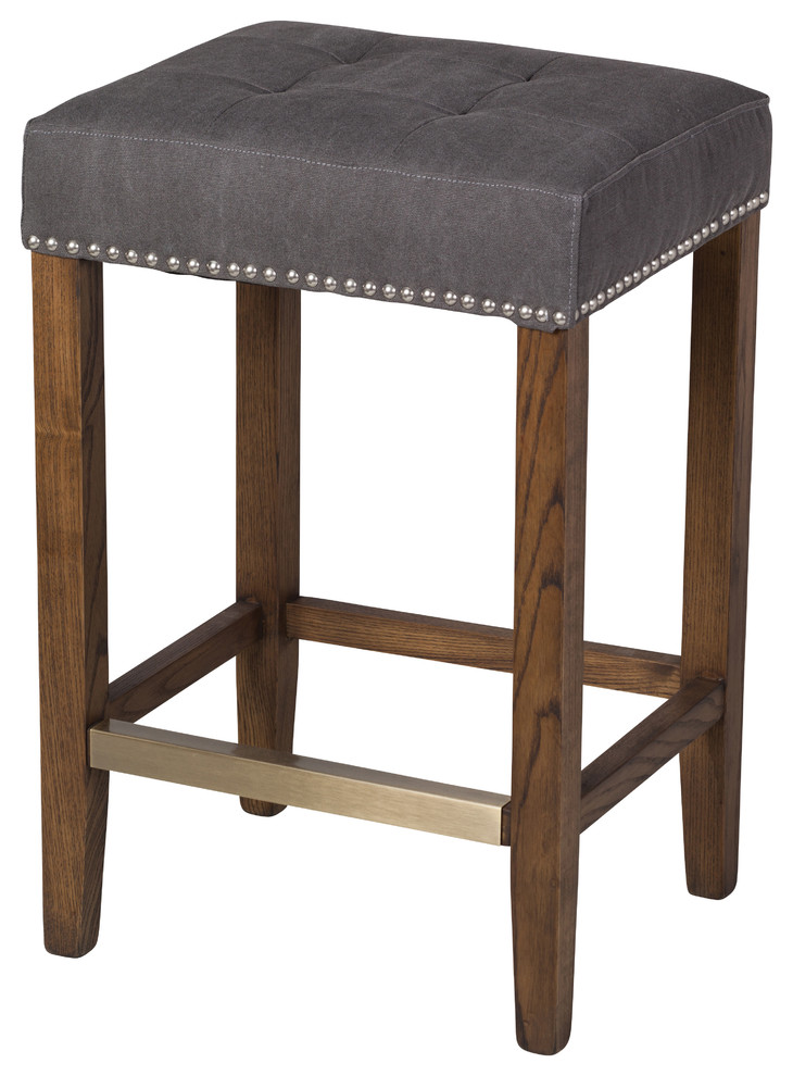 Ash Frost Gray Stool
