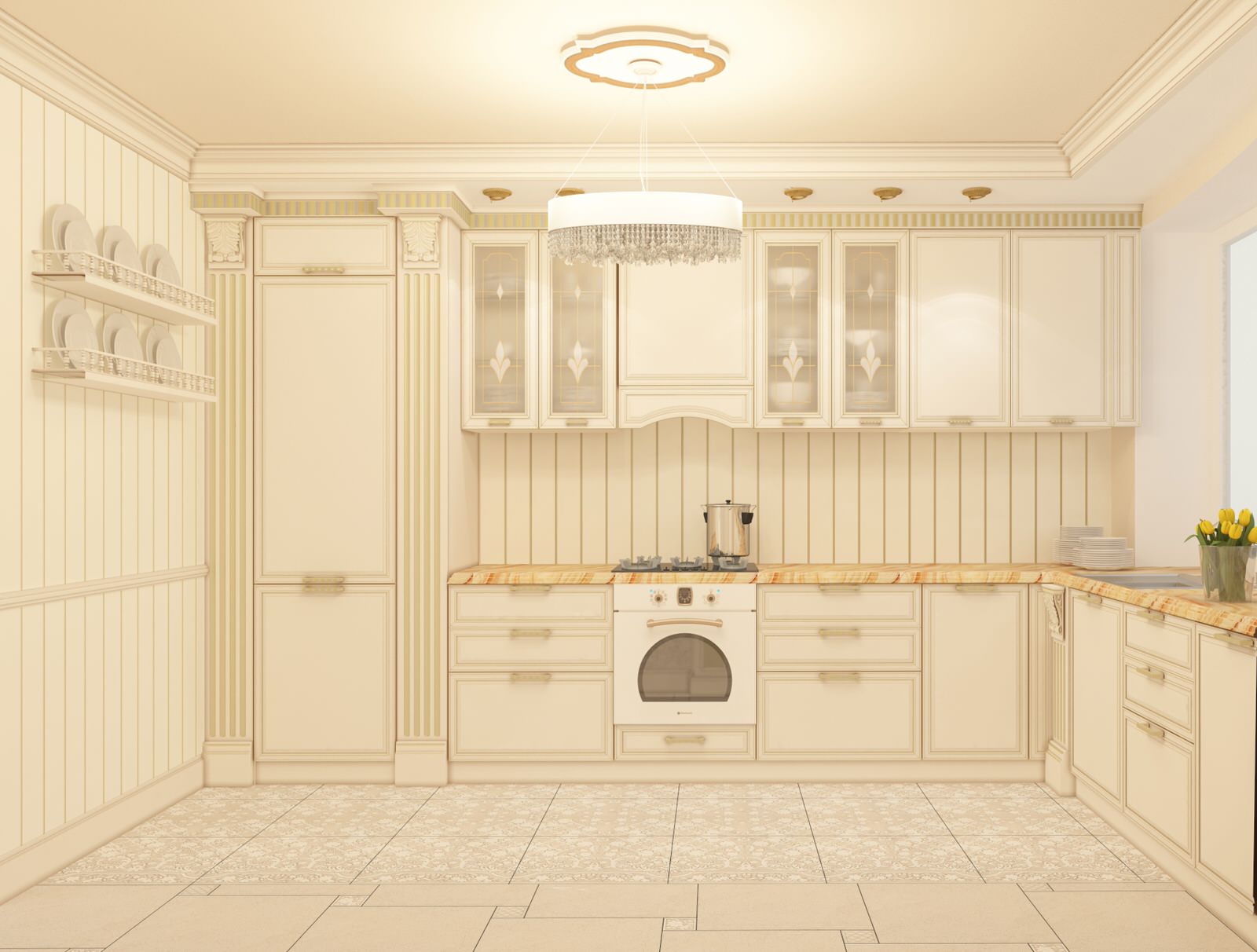 Интерьер квартиры в городе Горячий Ключ ЖК Лебединое Озеро