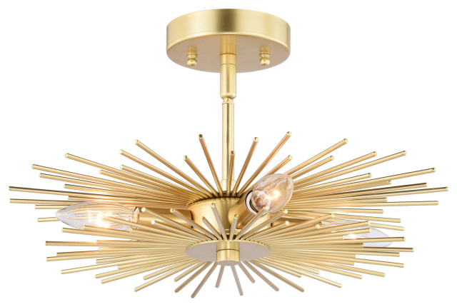 flush mount starburst light