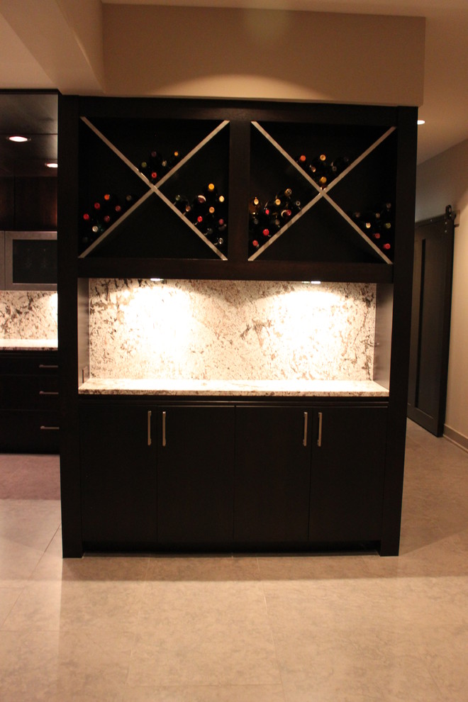 Transitional kitchen in Indianapolis.