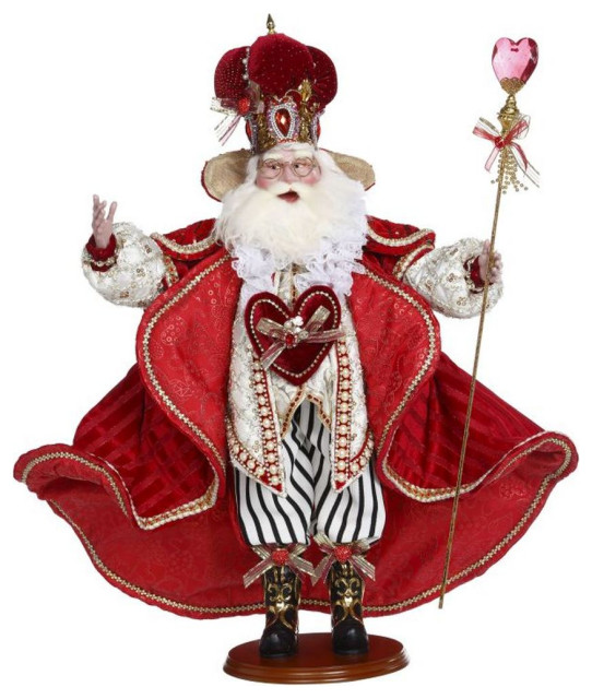 Mark Roberts 2020 Collection King of Hearts Santa 27", Figurine