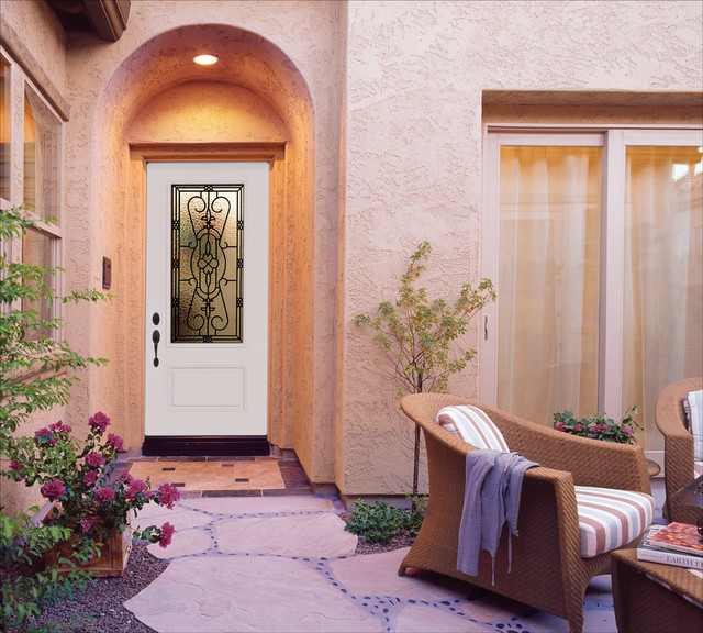 View with Jacinto Glass Entry Door Contemporary Front Doors