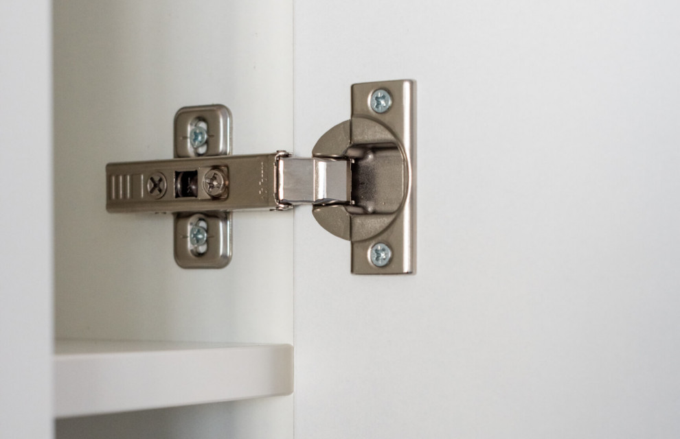 Шкаф-Кровать Квадро в белом цвете