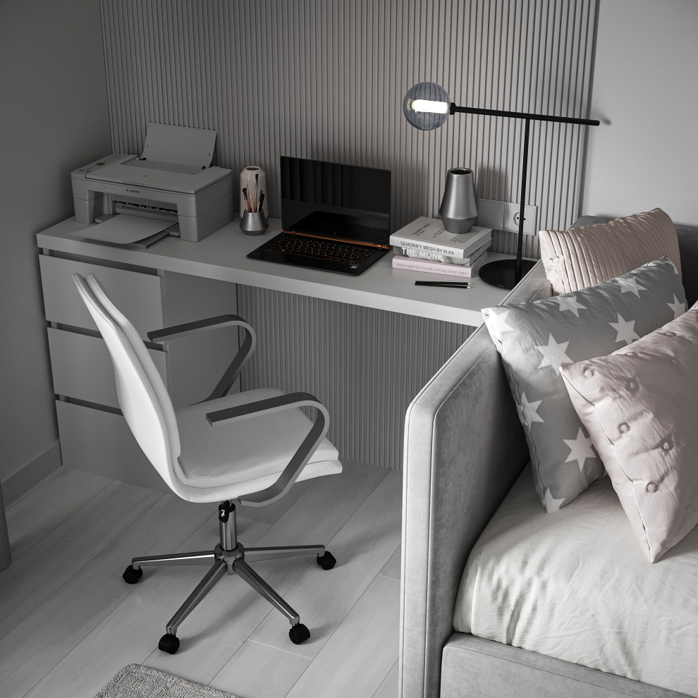 Дизайн интерьера мансардного этажа в частном доме.