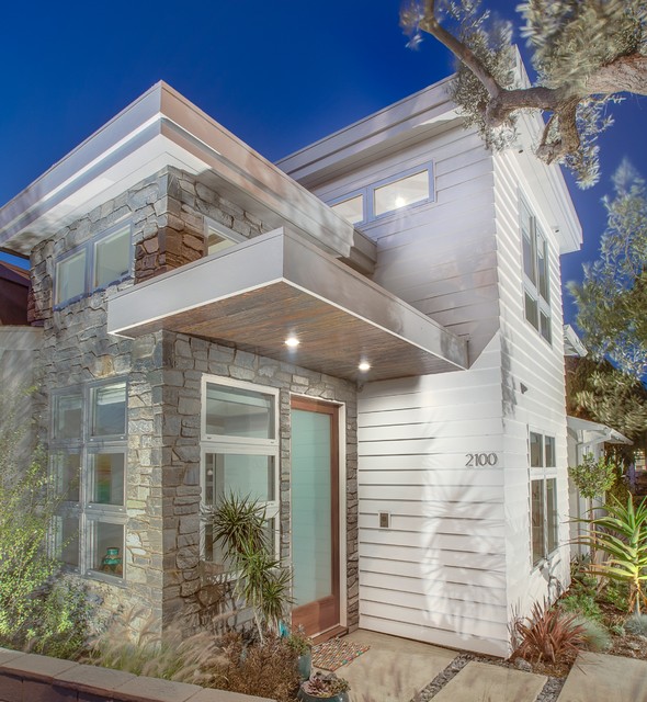 Blanche Ave contemporary-exterior