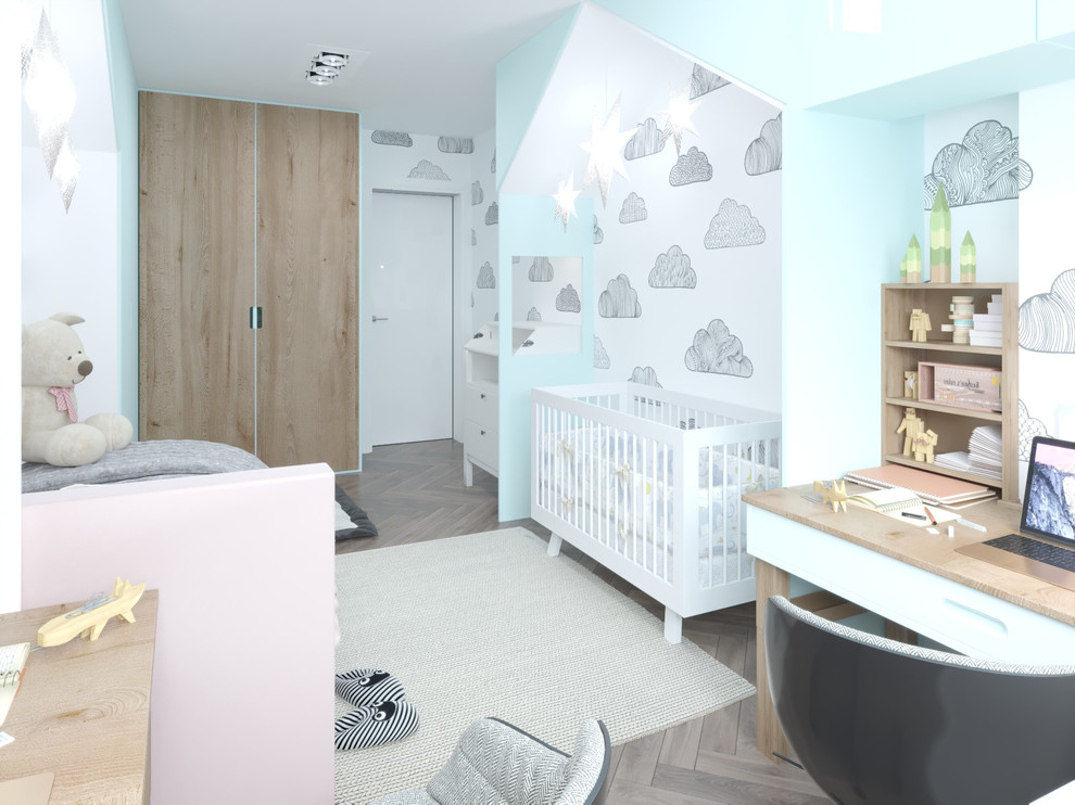 Дизайн детской "Сказочное небо"