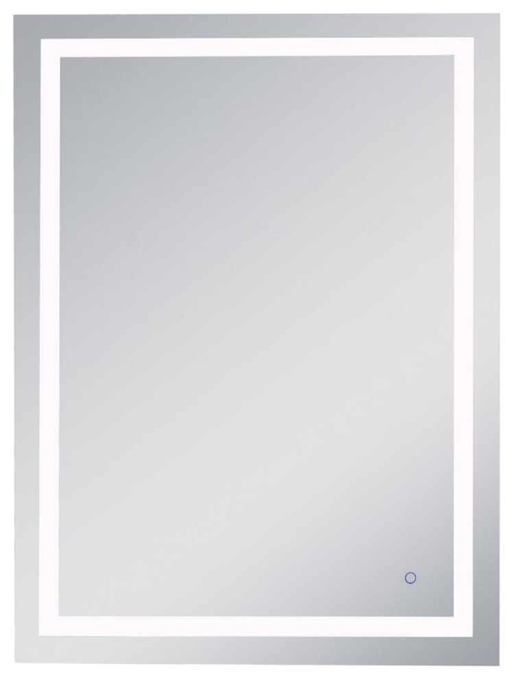 Helios Hardwired Led Mirror With Touch Sensor And Color Changing Temp