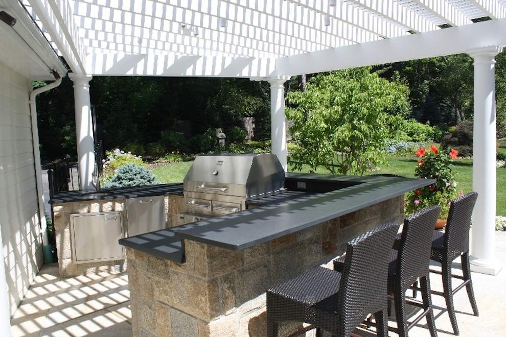 Muttontown - Transitional - Patio - New York - by Esswein Associates, Inc.