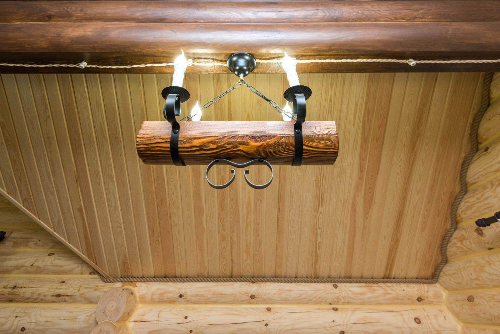 Баня из оцилидрованного бревна "Супонево"