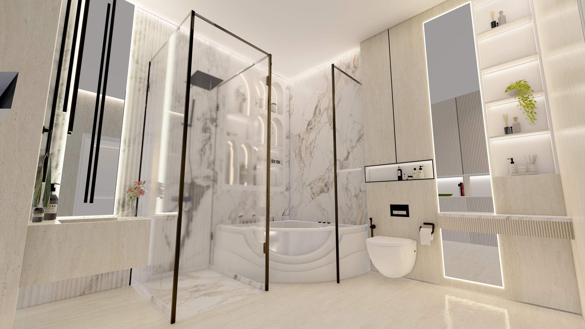 Contemporary Bathroom Upgrade at Hayes