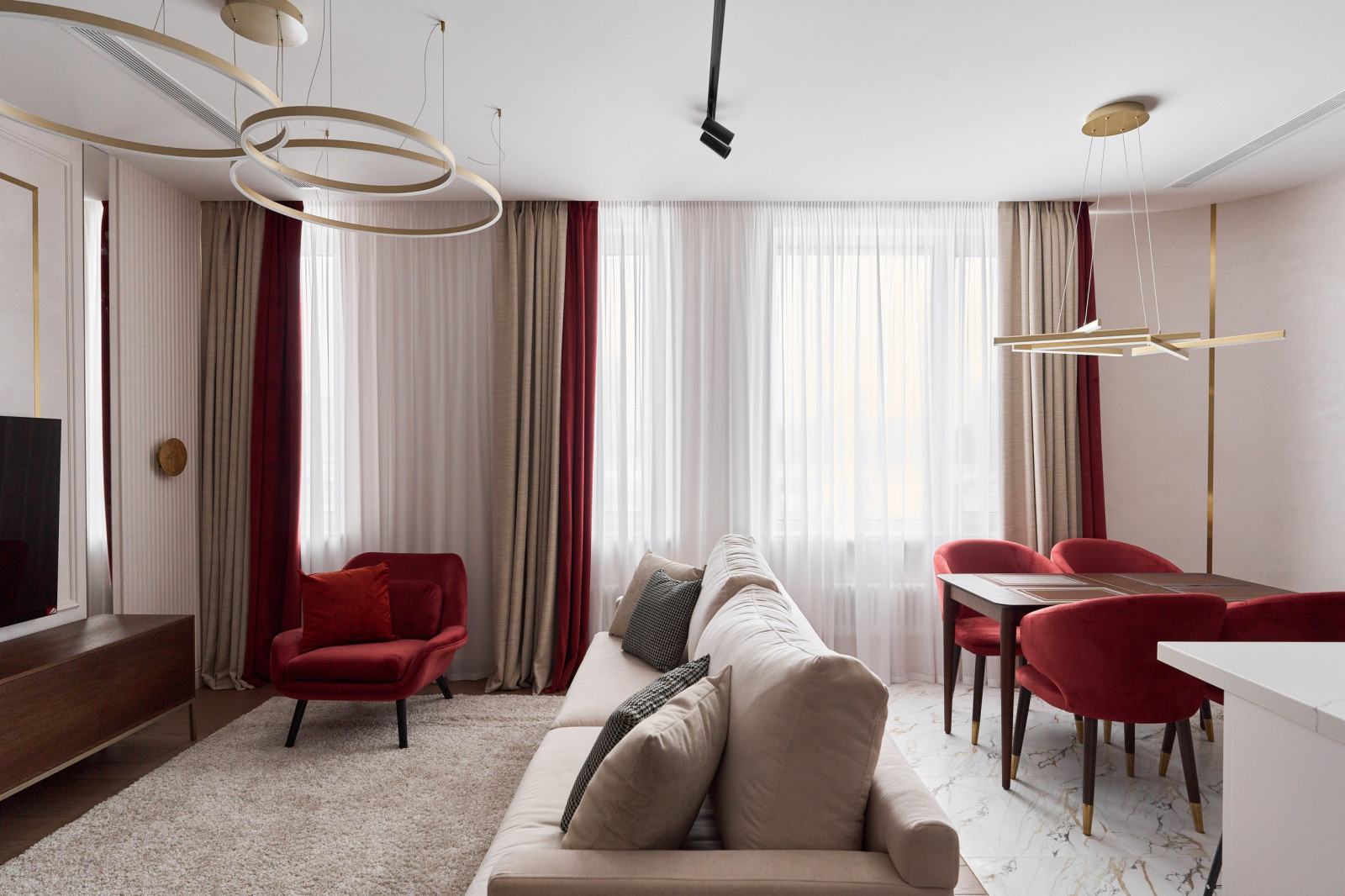 Евро 4к квартира 123 кв/м в ЖК «Мосфильмовский»