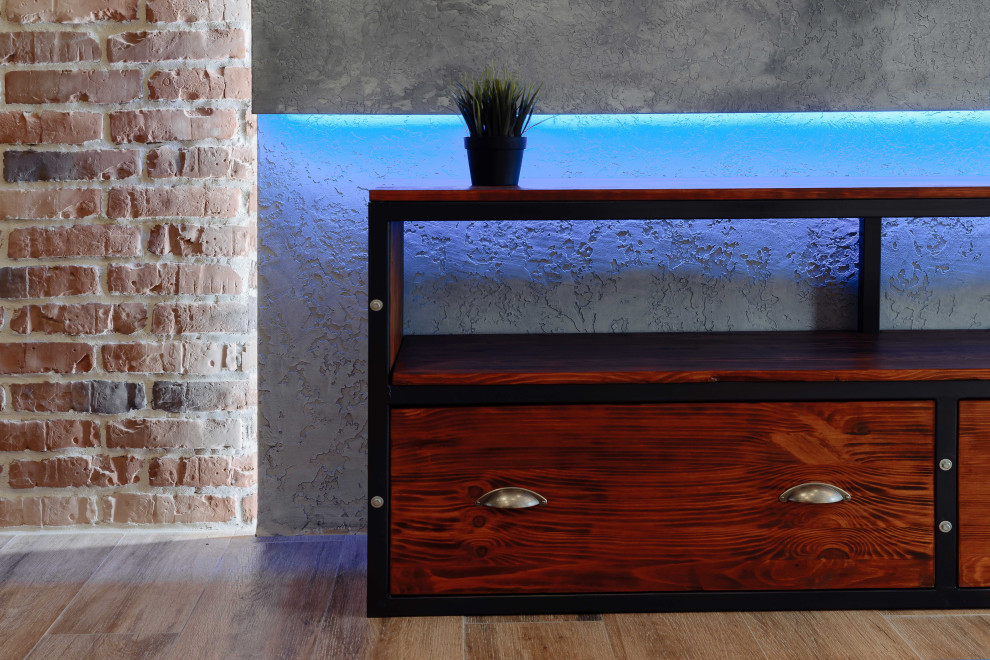 LITE LOFT. Дизайн-проект однокомнатной квартиры 58 м2