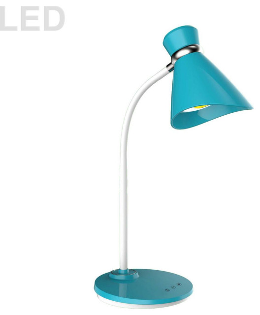 132LEDF 6W Led Desk Lamp - Blue, White