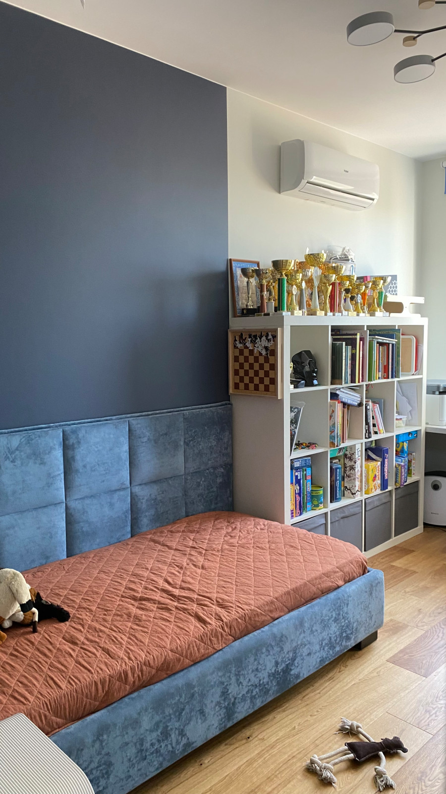 реализованный проект с комнатой для мальчика