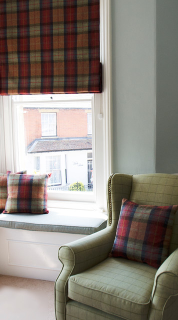 This is an example of a contemporary home office in Devon.