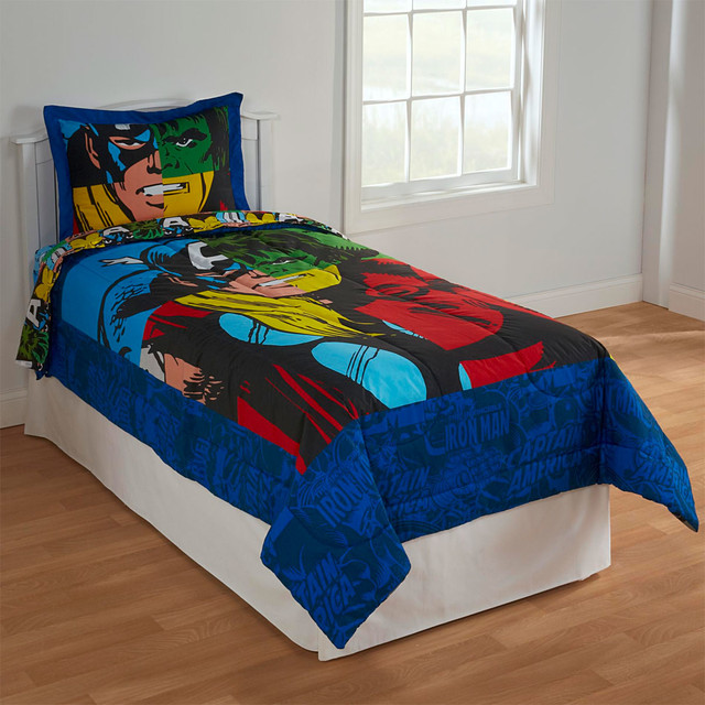 Superheroes Avengers Bedding And Room Decorations Modern