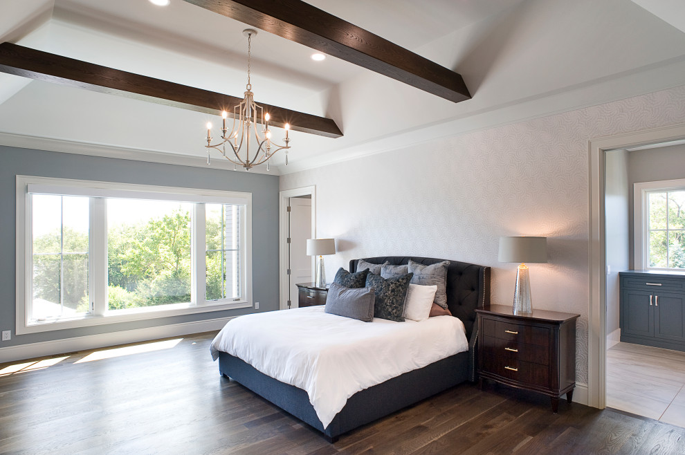 Bedroom - transitional bedroom idea