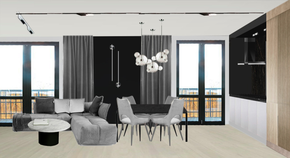 Уютный монохром