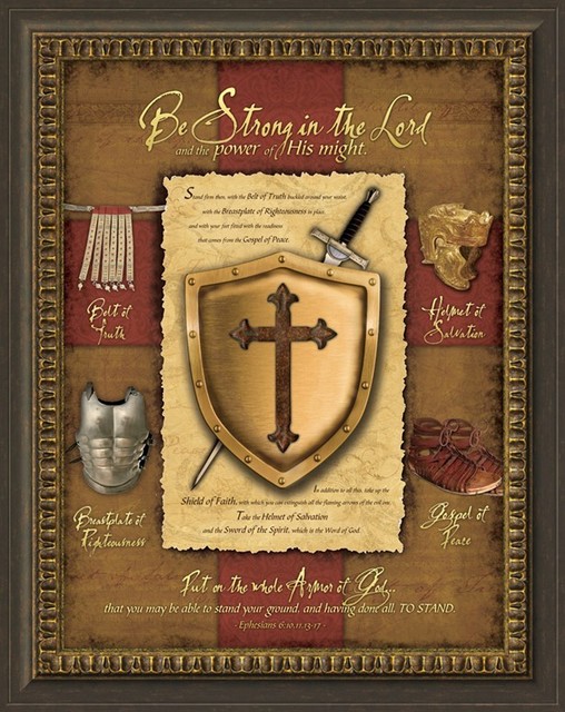 Full Armor Of God Wall Art Traditional Prints And Posters by