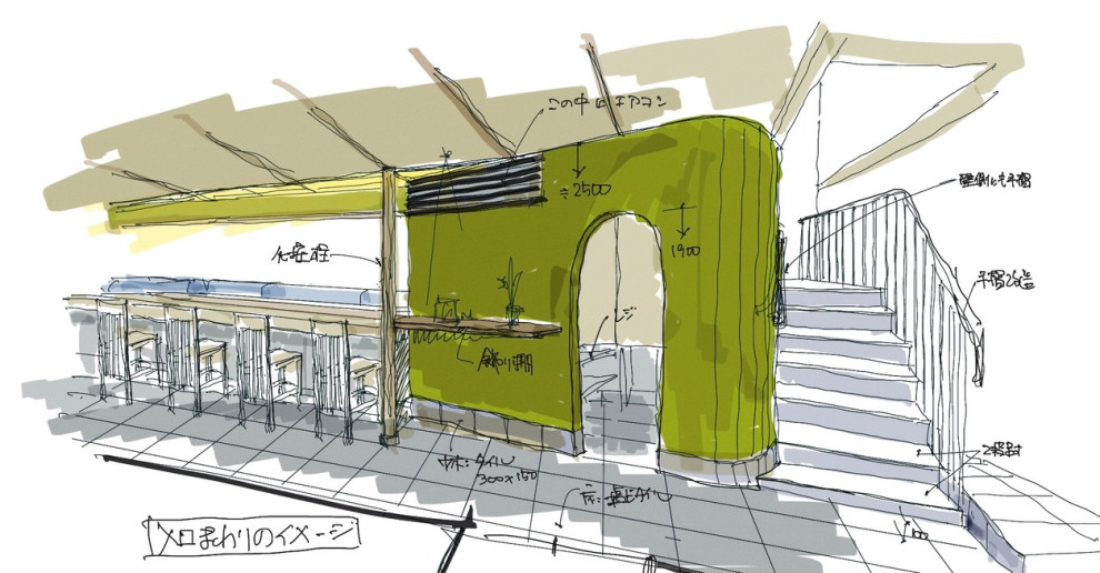 S寿司店舗改修工事