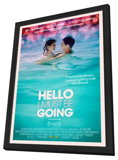 Hello I Must Be Going 2012 Framed Movie Poster 11x17 Beach