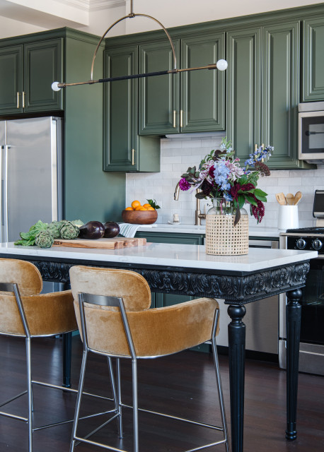 Walt on Barry transitional-kitchen