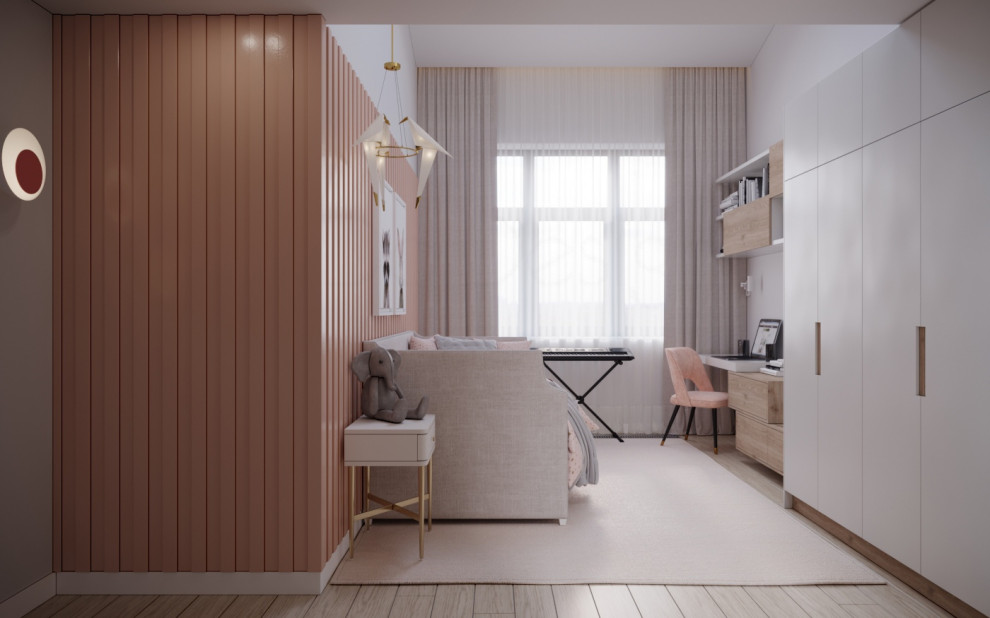 Детская. Дизайн-проект таун-хауса в Новогорске