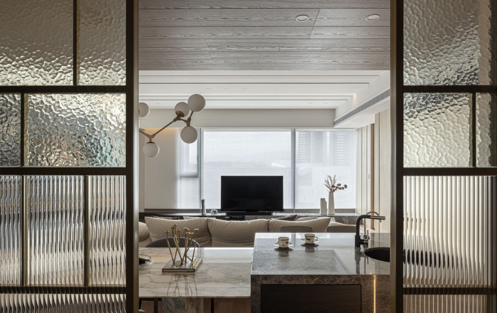 Выразительный интерьер в Премиальной башне ОКО от L DESIGN