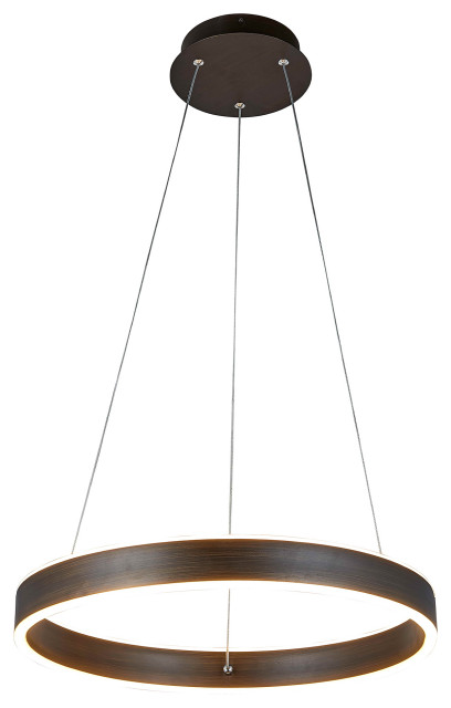 LED Pendant Light in Oil Rubbed Bronze Finish - Modern - Pendant ...