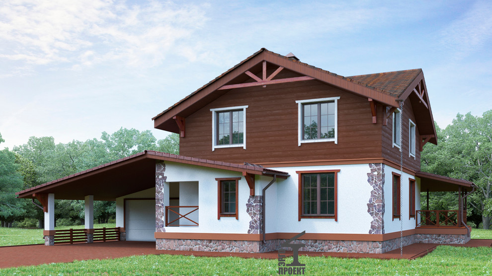 Дом в стиле шале