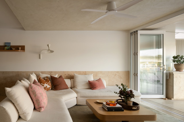 Bask in Barbados - Living tropical-living-room