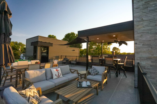 Rooftop Deck contemporary-terrace