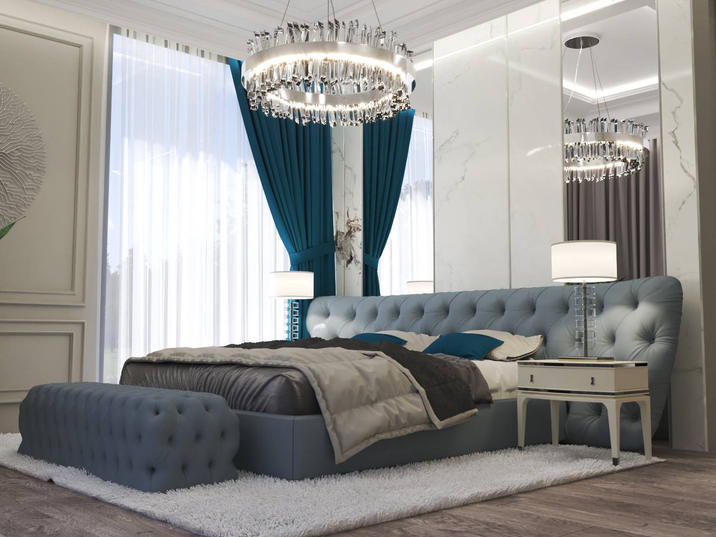 Дизайн мастер спальни