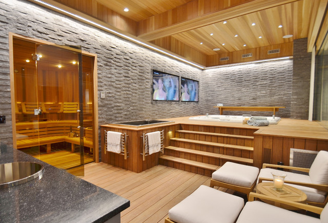 Saunas Home Gym New York By Ocean Spray Hot Tubs And