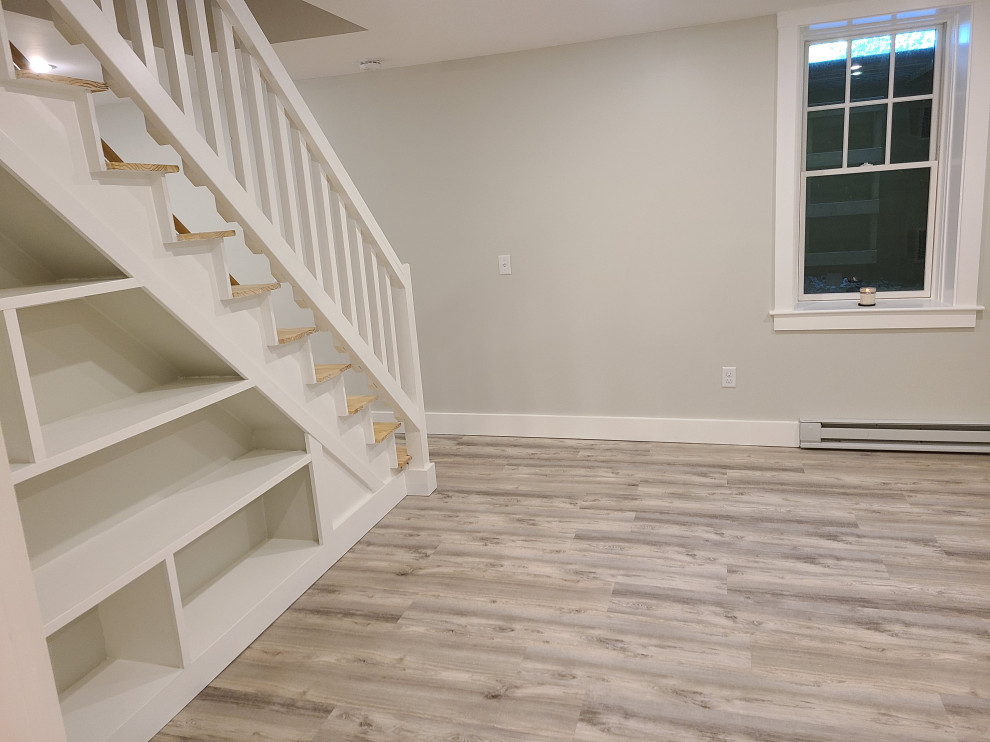 Finished Basement Egress Modern Meets Classical and create a sense of place
