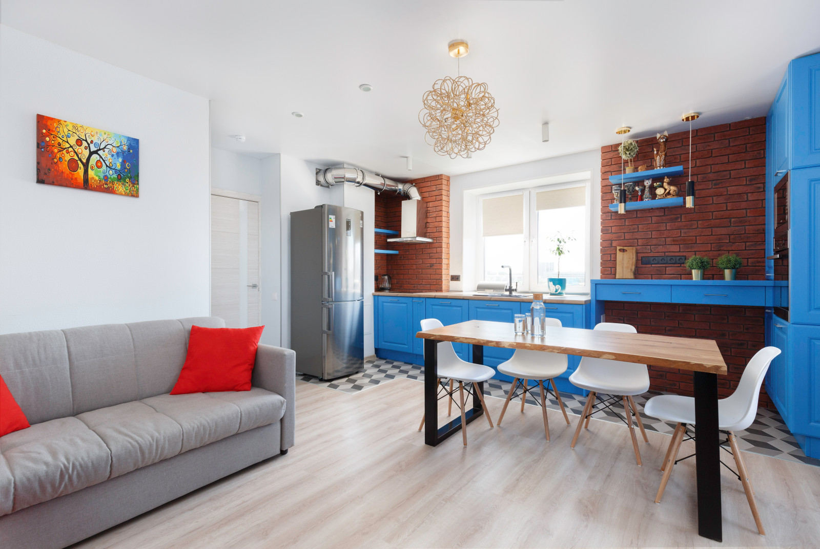 Реализованный объект "Кирпичный Fresh на 23 этаже"