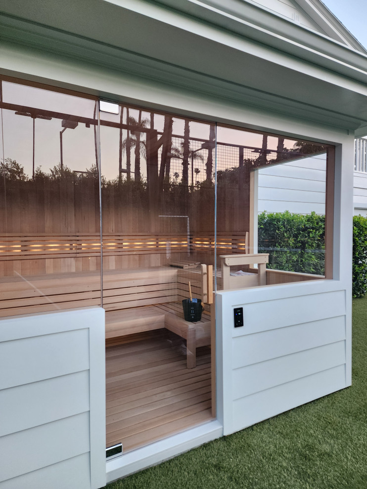 Room addition / outdoor sauna and cold plunge