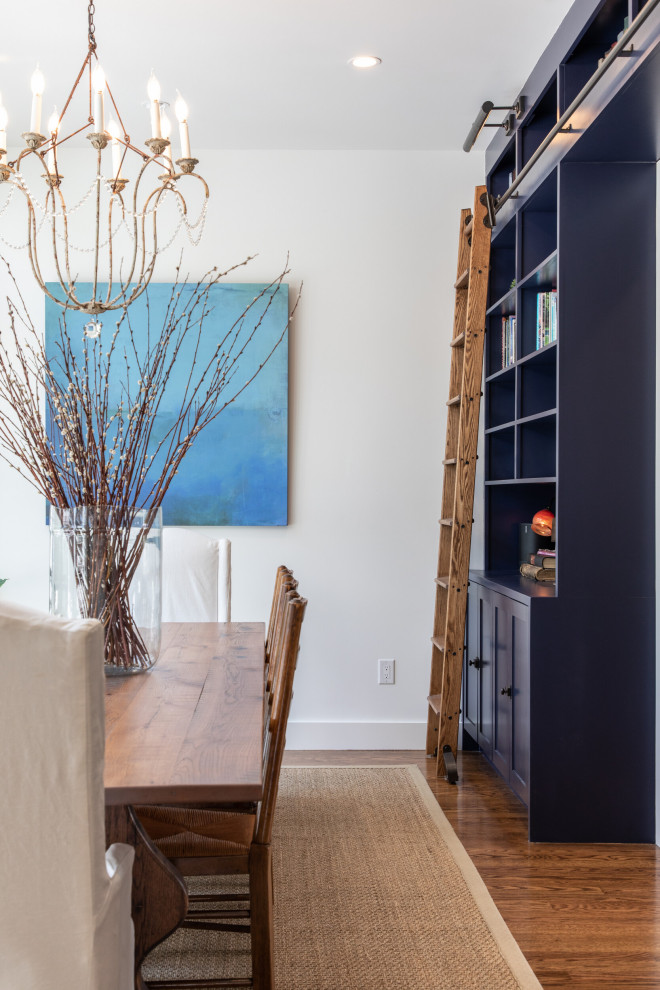 Dining room - transitional dining room idea