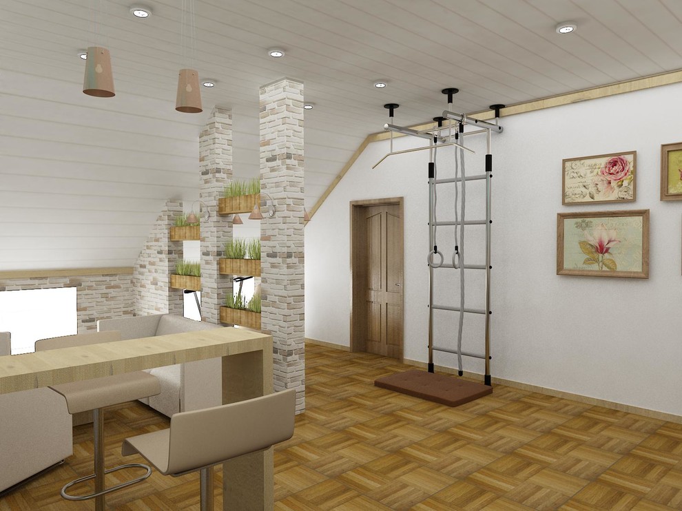 Мансарда в жилом доме