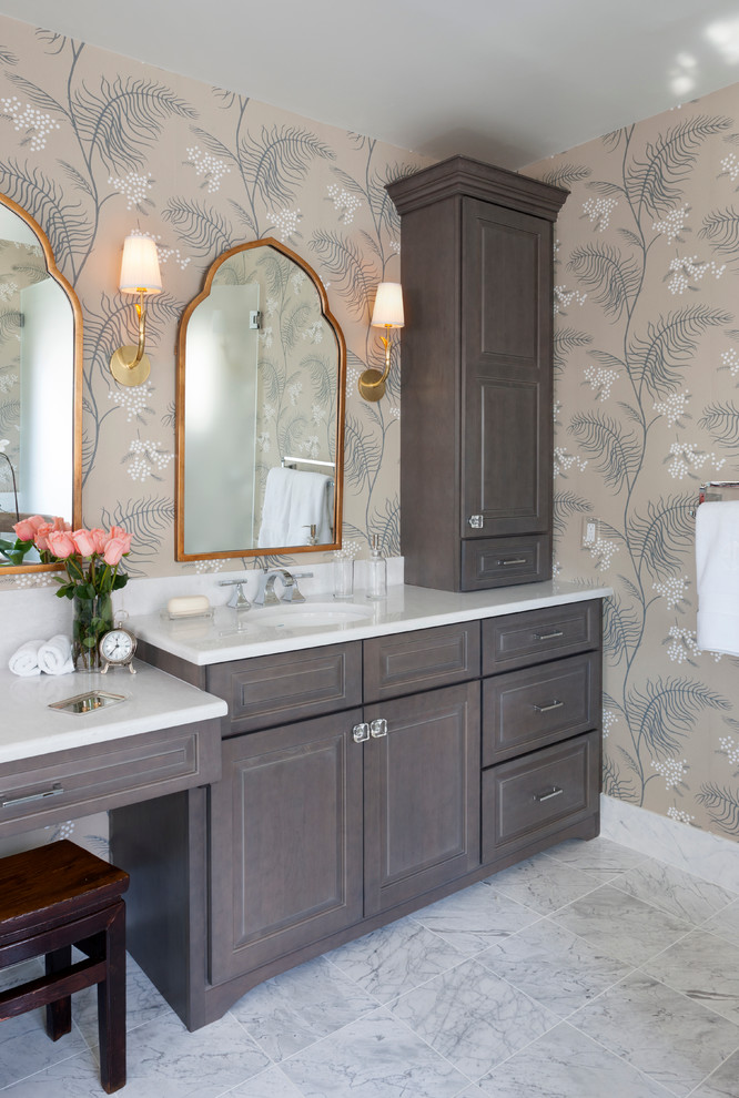 Bathroom - transitional bathroom idea in DC Metro