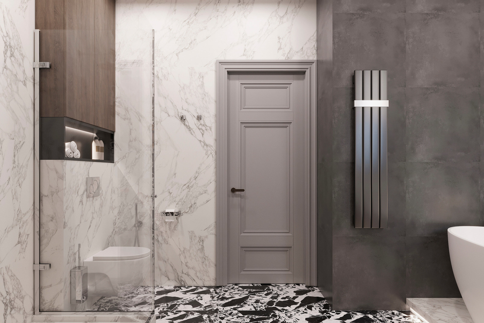 Дизайн-проект квартиры в КД «Дом Философа» 108 кв.м