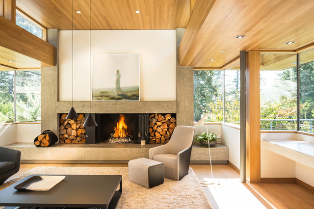 Madrona modern-wohnbereich